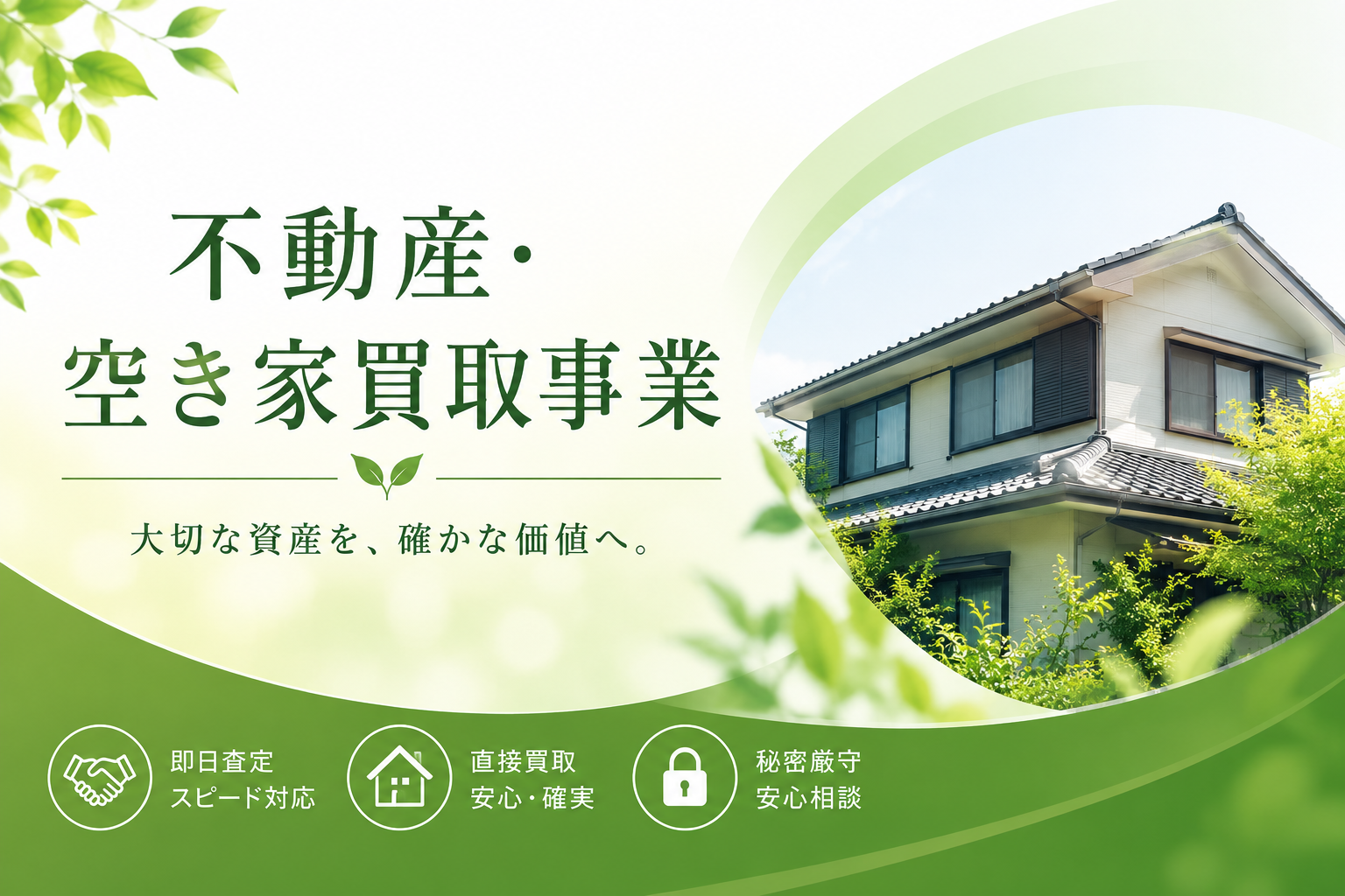 空き家買取事業